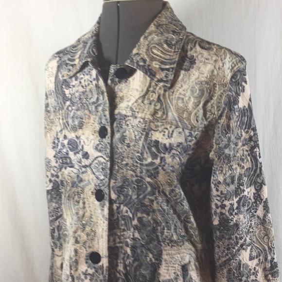 Baxter & Wells Light Weigh Jacket Button Front - Picture 3 of 7